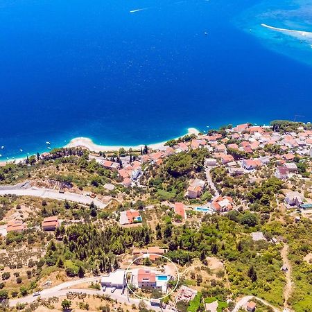 Villa Belvedere With Heated Pool, Billiards, Media Room, Sea Views,10 Pax Omiš Dış mekan fotoğraf